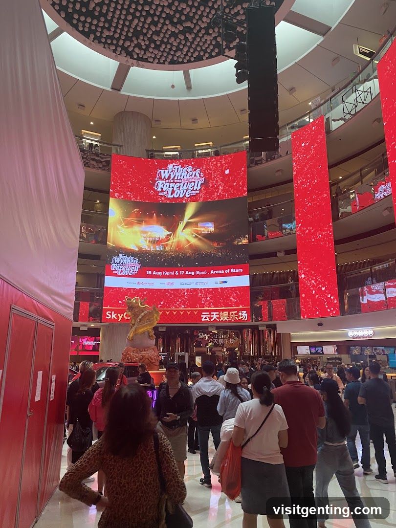 SkyCity Entertainment Complex Interior