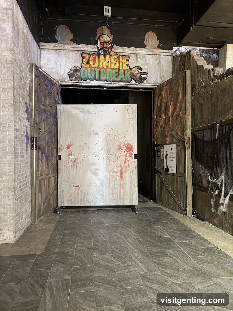 Zombie Outbreak Entrance