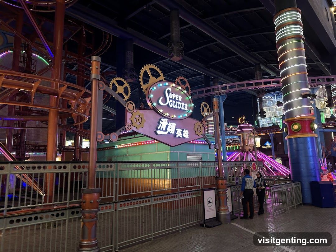 Super Glider attraction entrance