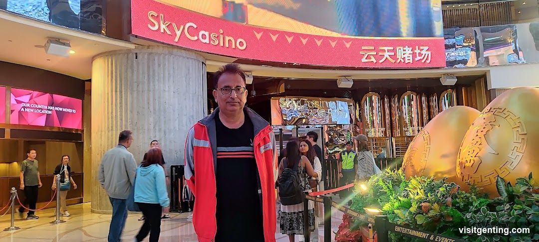 SkyCasino entrance area