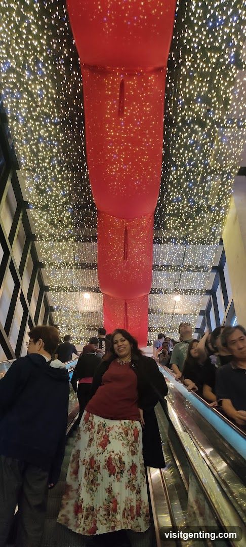 Interior of a shopping mall