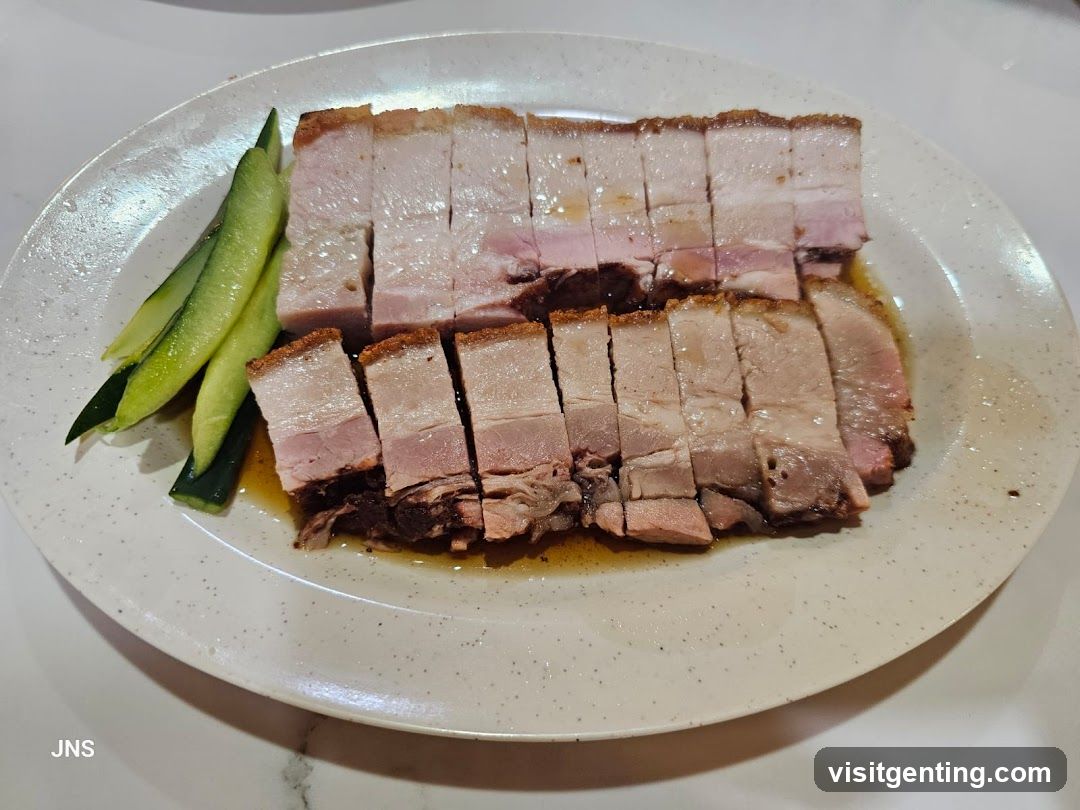 Sliced Pork with Cucumber