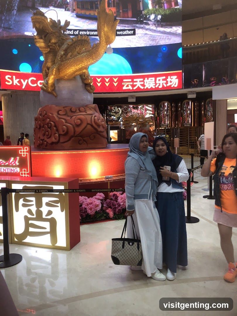 Interior of SkyCity Entertainment Center