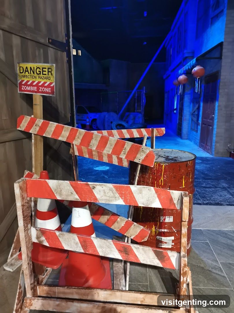 Zombie Zone Entrance