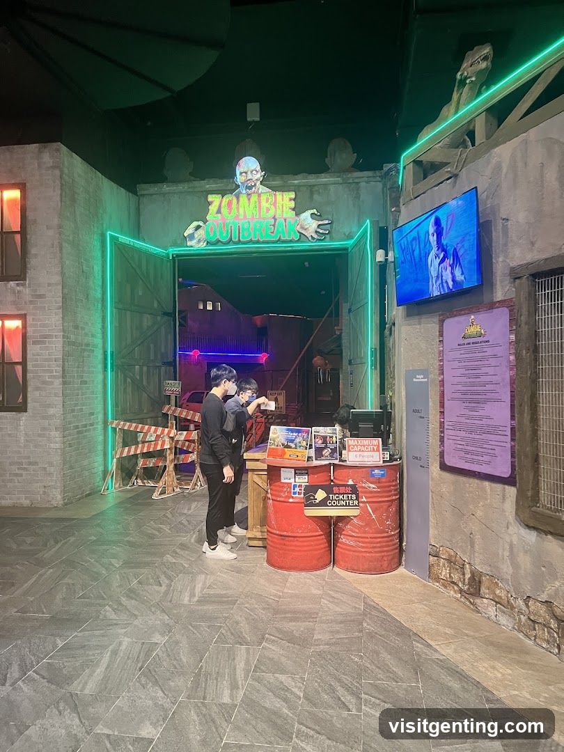 Zombie Outbreak Entrance