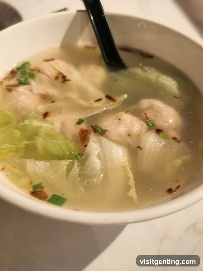 Wonton Soup
