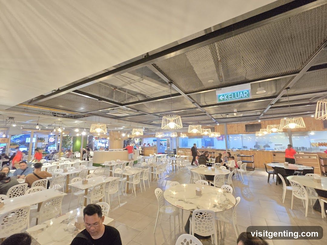 Interior dining area