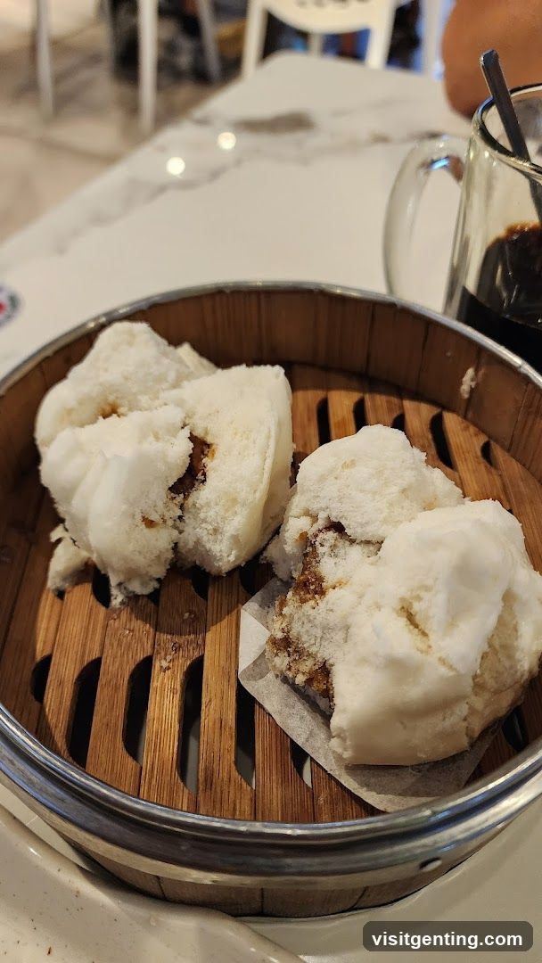 Steamed Buns in Bamboo Steamer