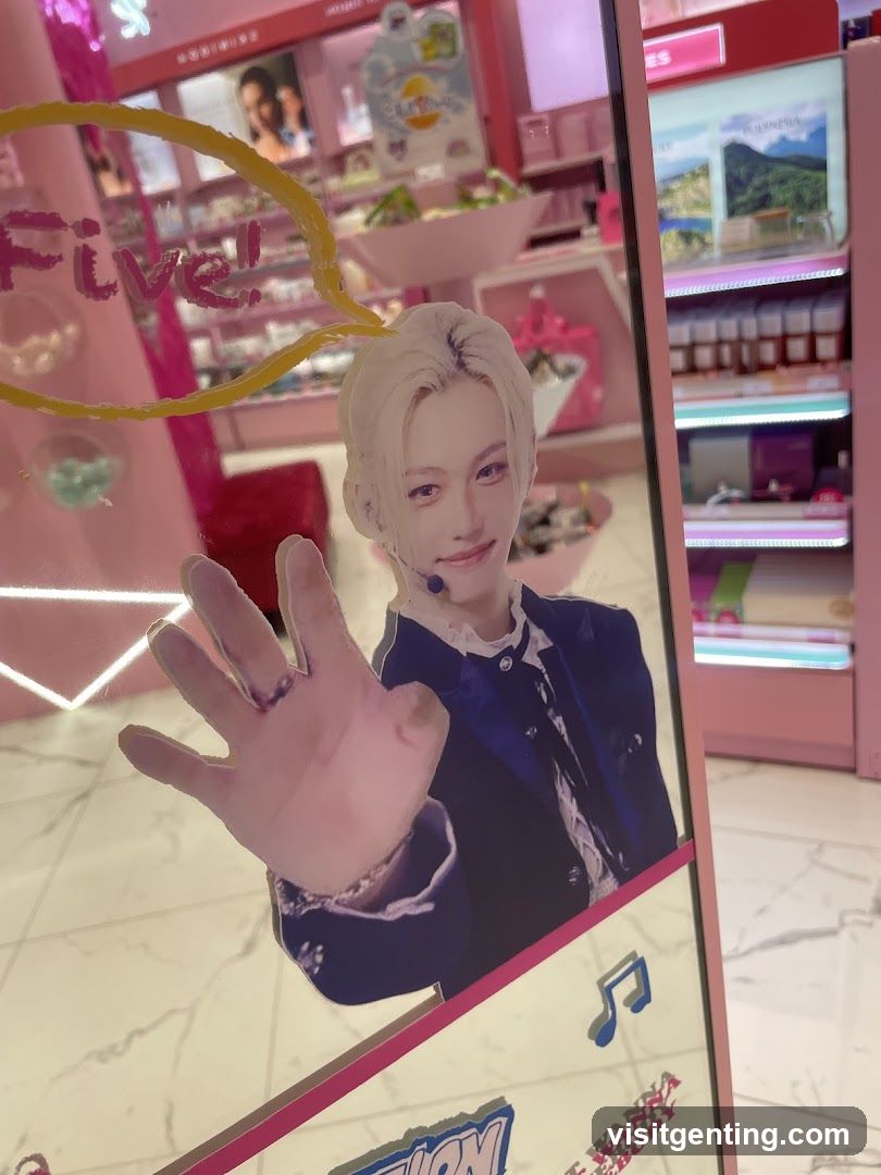 Promotional Cutout in Store