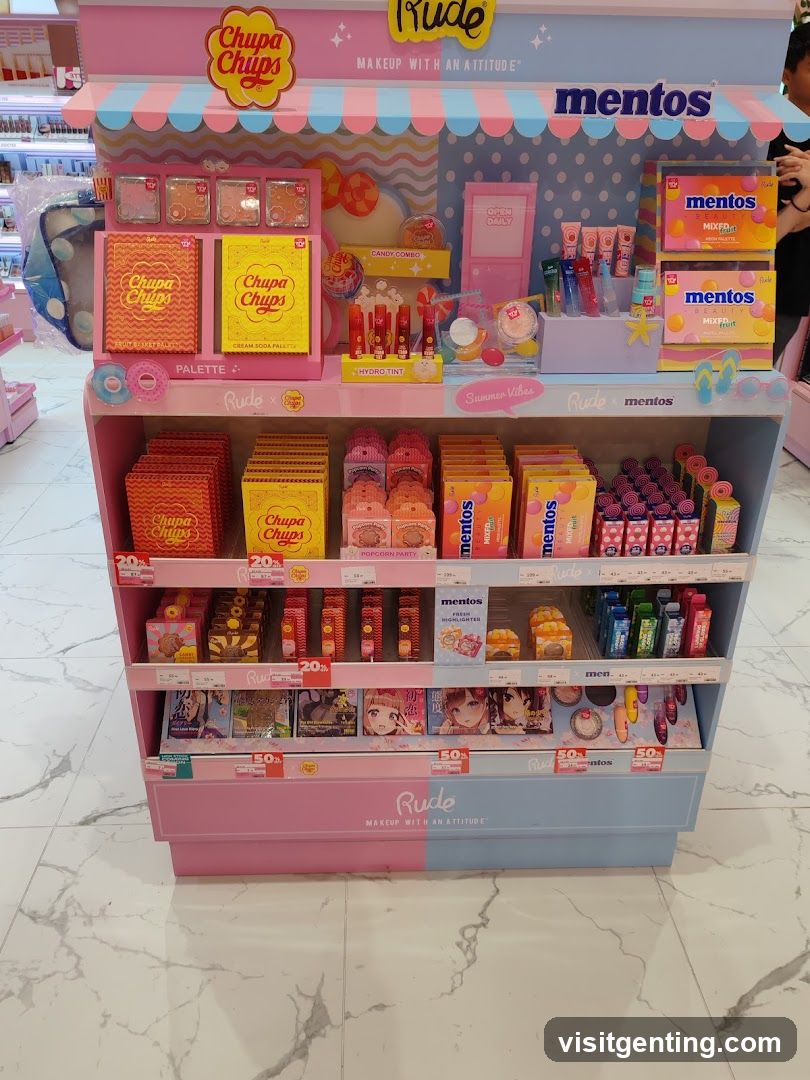 Rude x Mentos x Chupa Chups Display