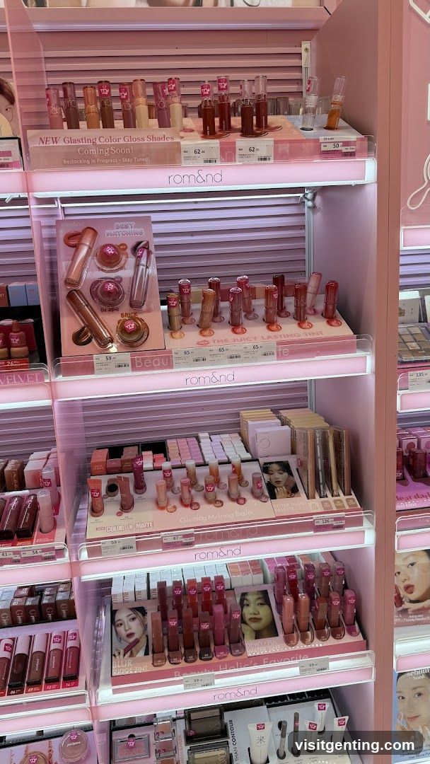 Rom&nd Beauty Display