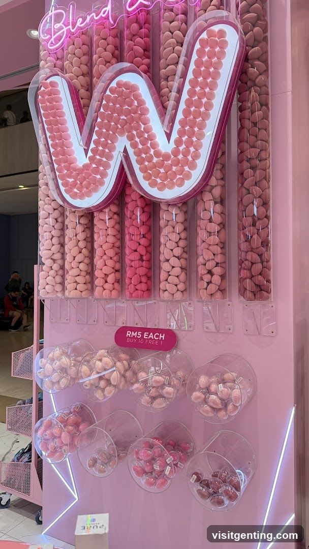 Pink Candy Display