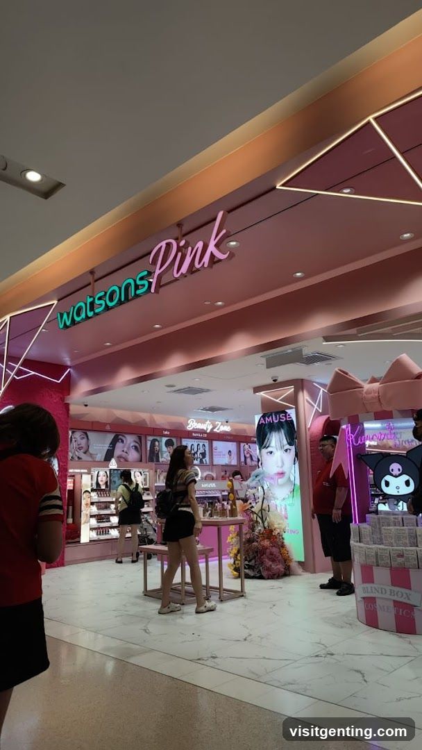 Watsons Pink Store Interior