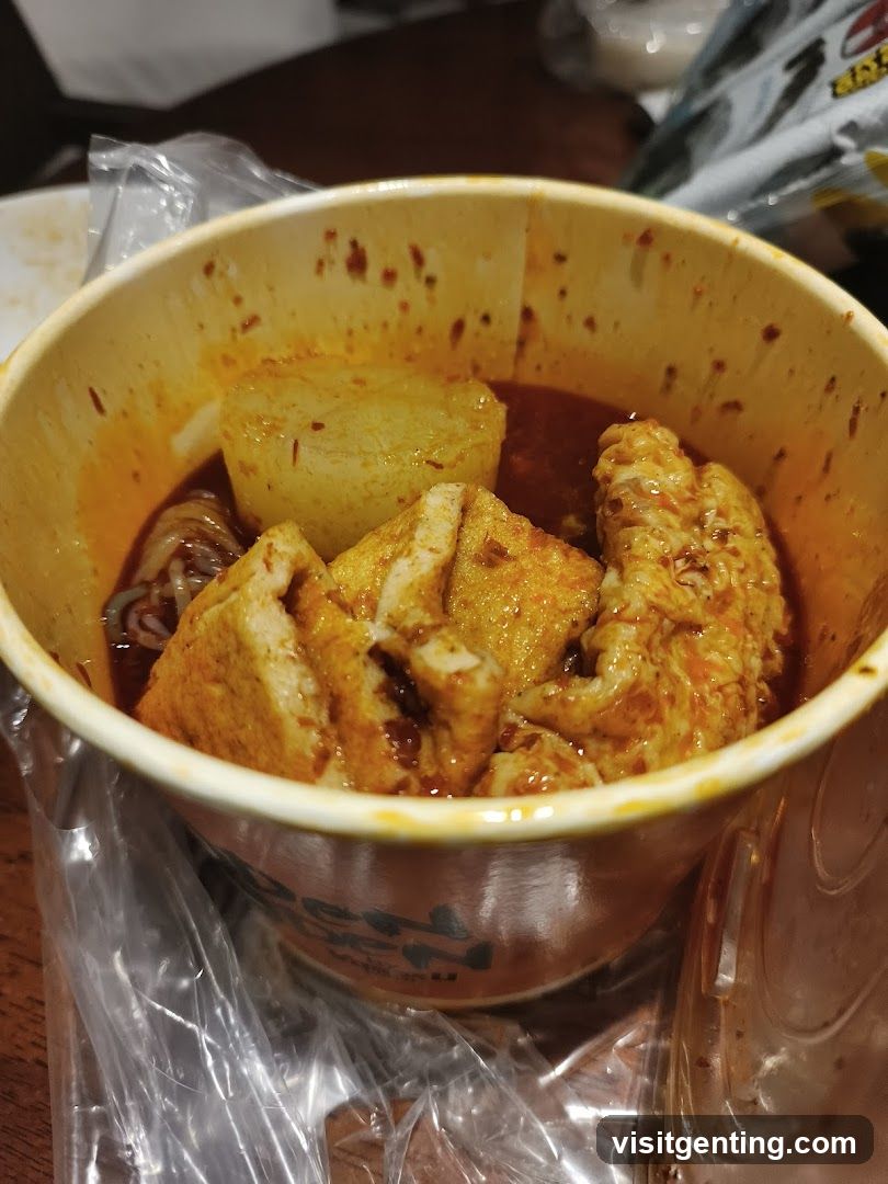 Food in a bowl