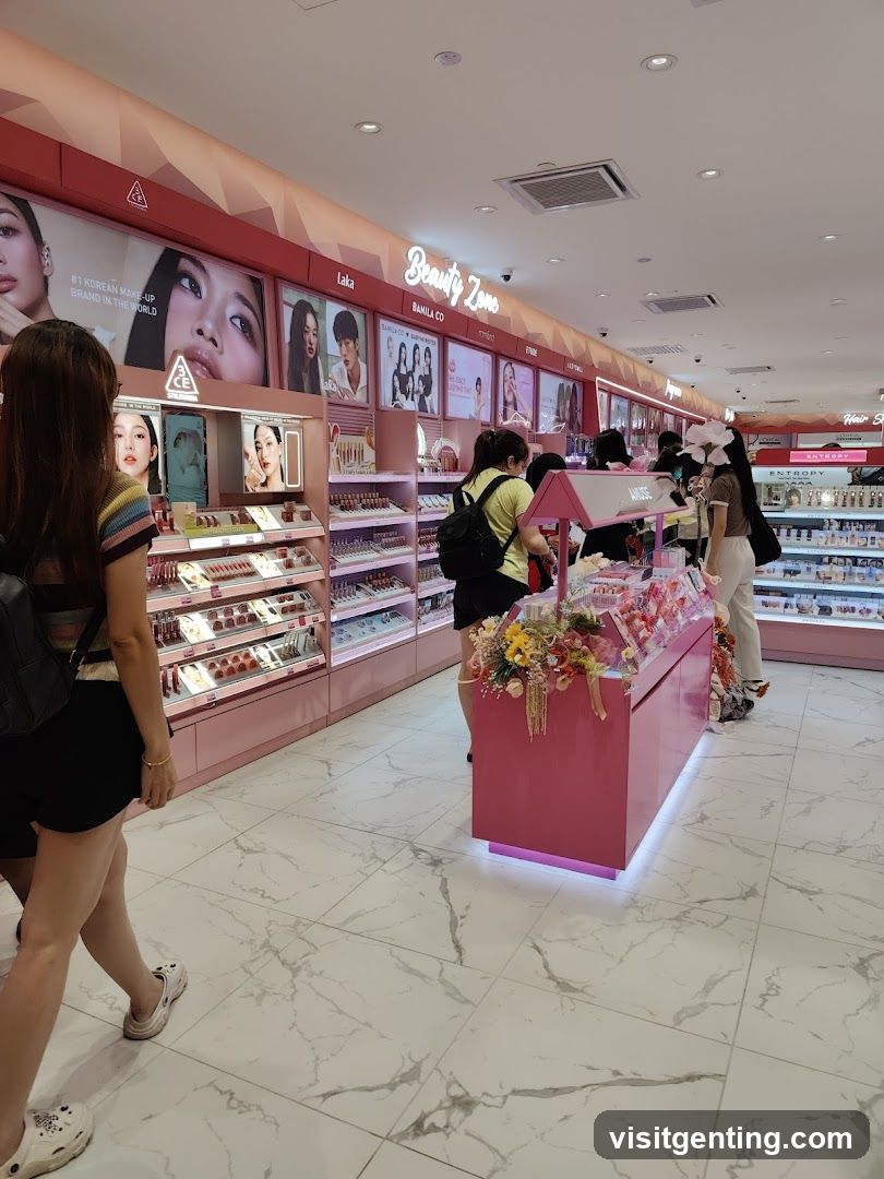 Beauty Zone Store Interior