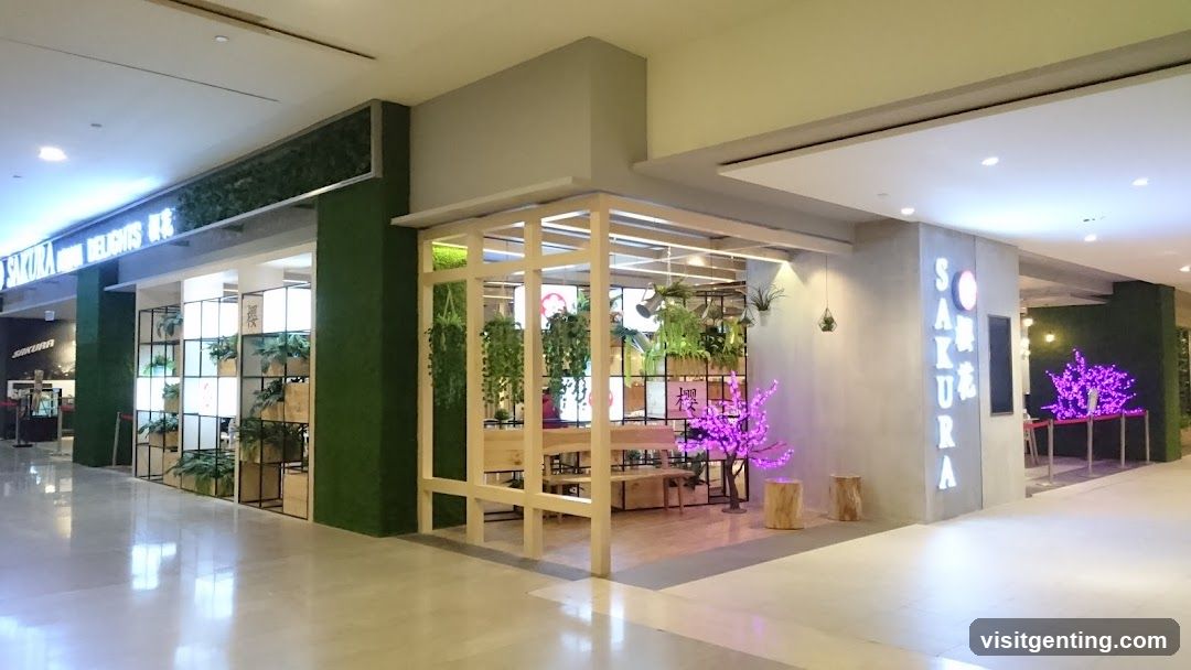 Sakura Shop Entrance