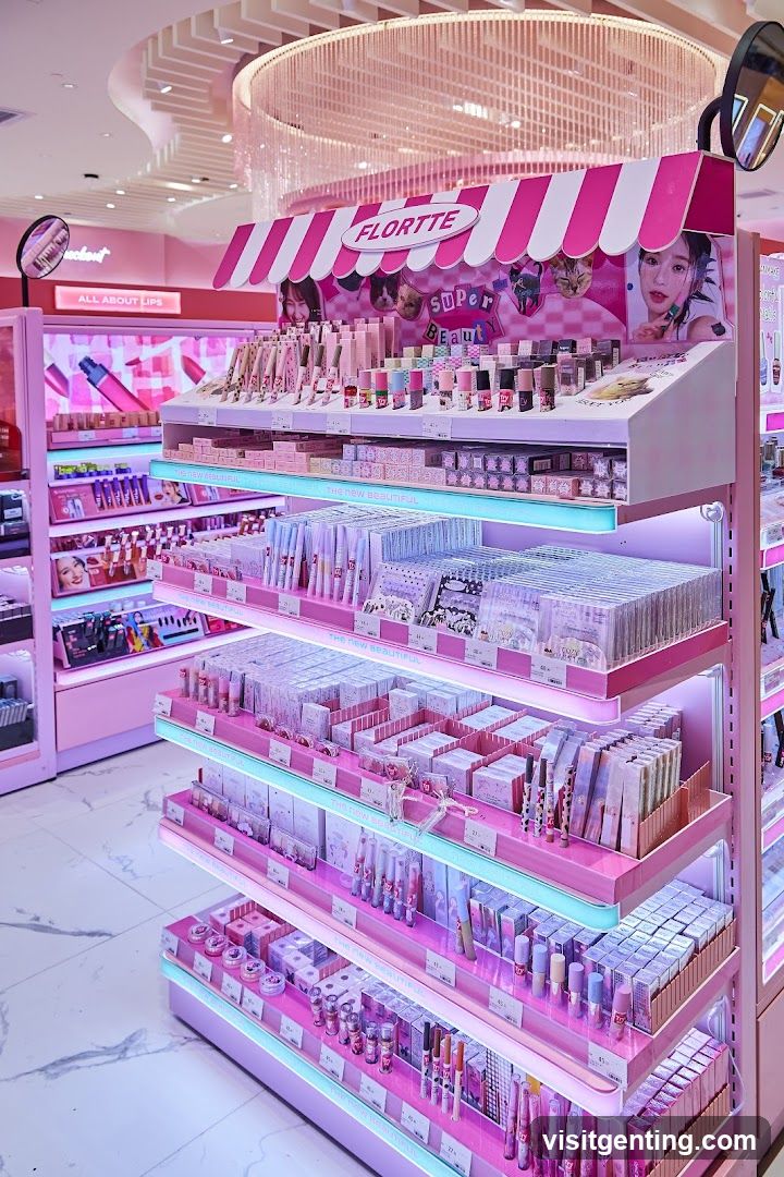 Flortte Beauty Store Interior