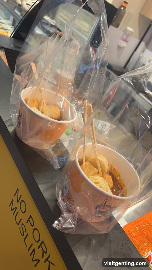 Food Items in Plastic Bags