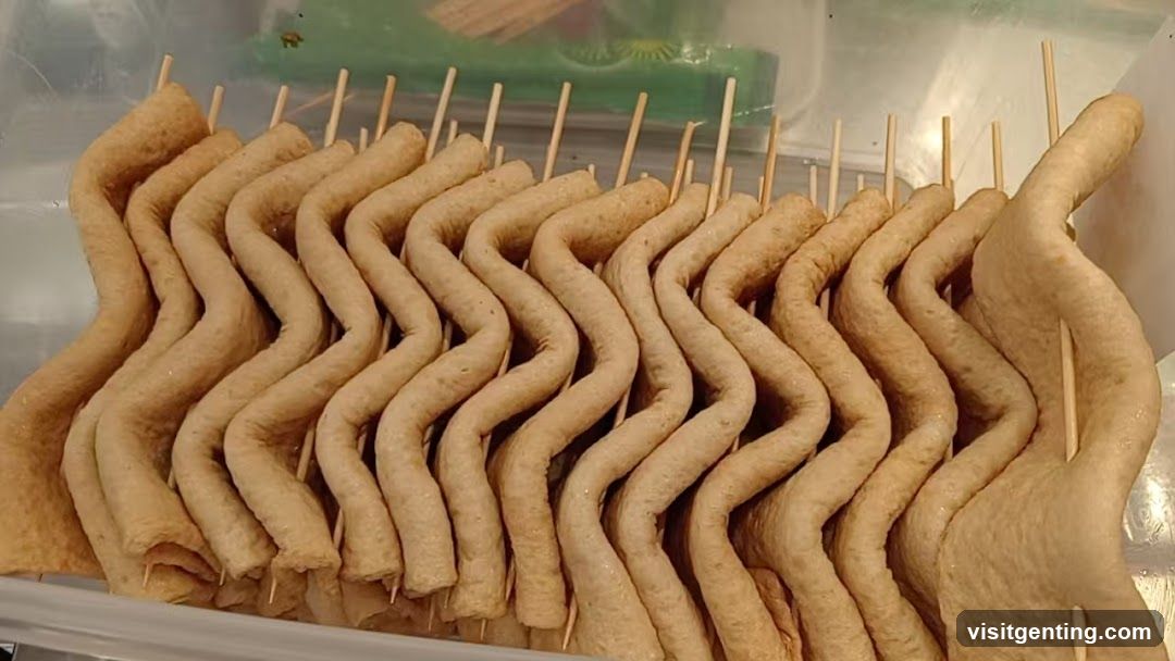 Food Items on Sticks