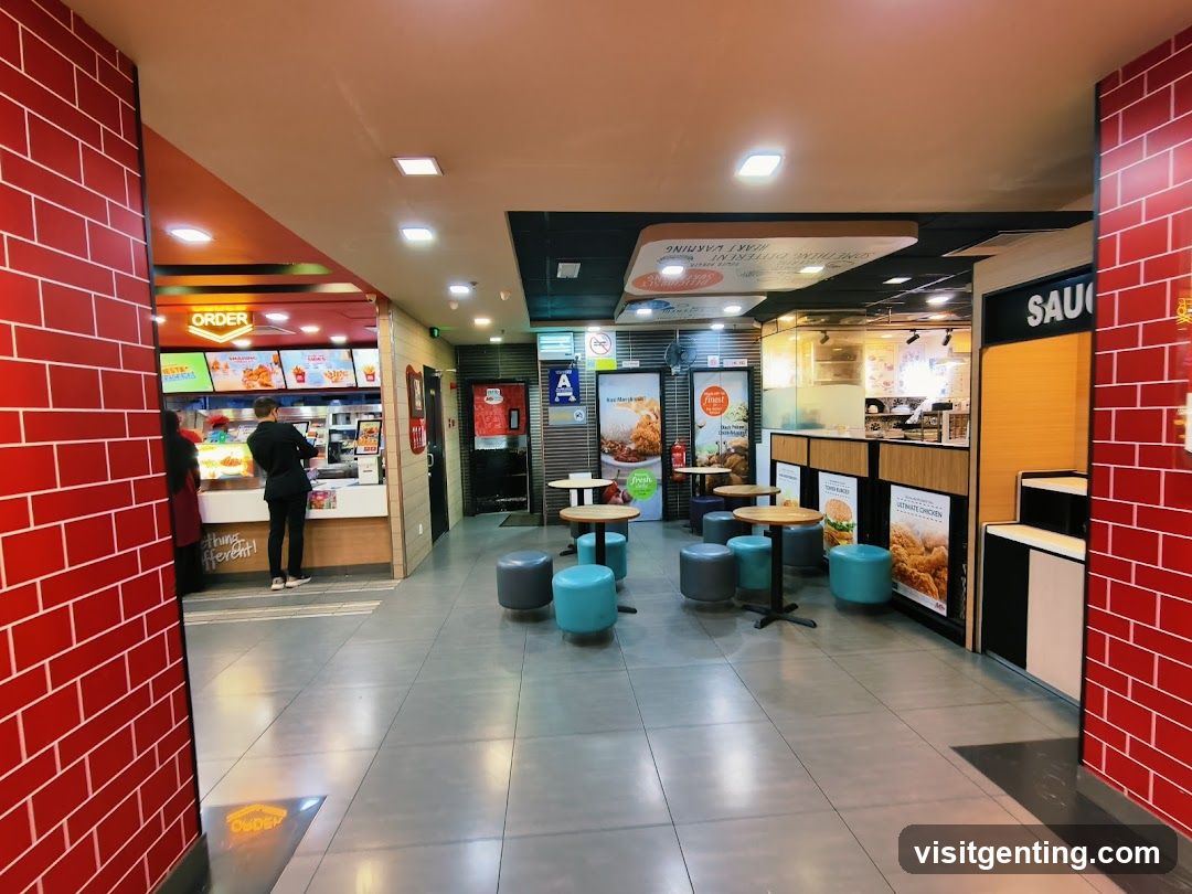 Fast Food Restaurant Interior
