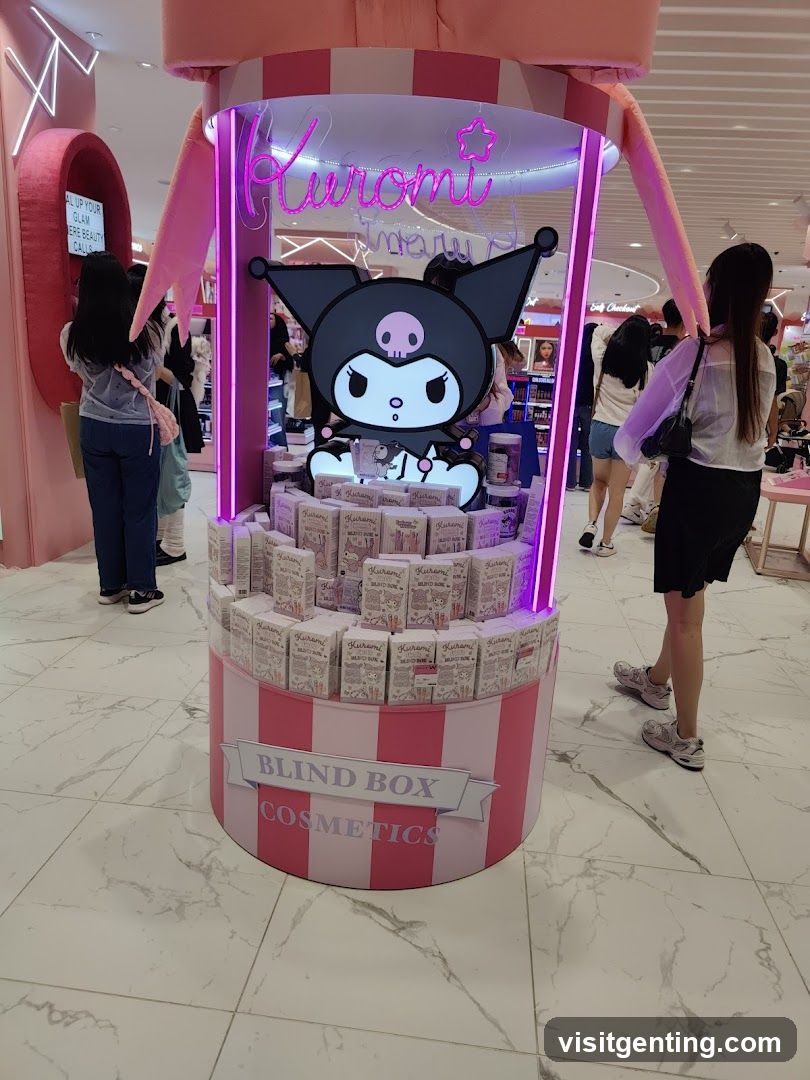 Kurumi Blind Box Cosmetics Display