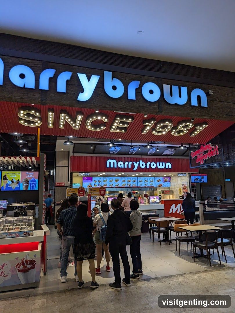 Marrybrown storefront interior view