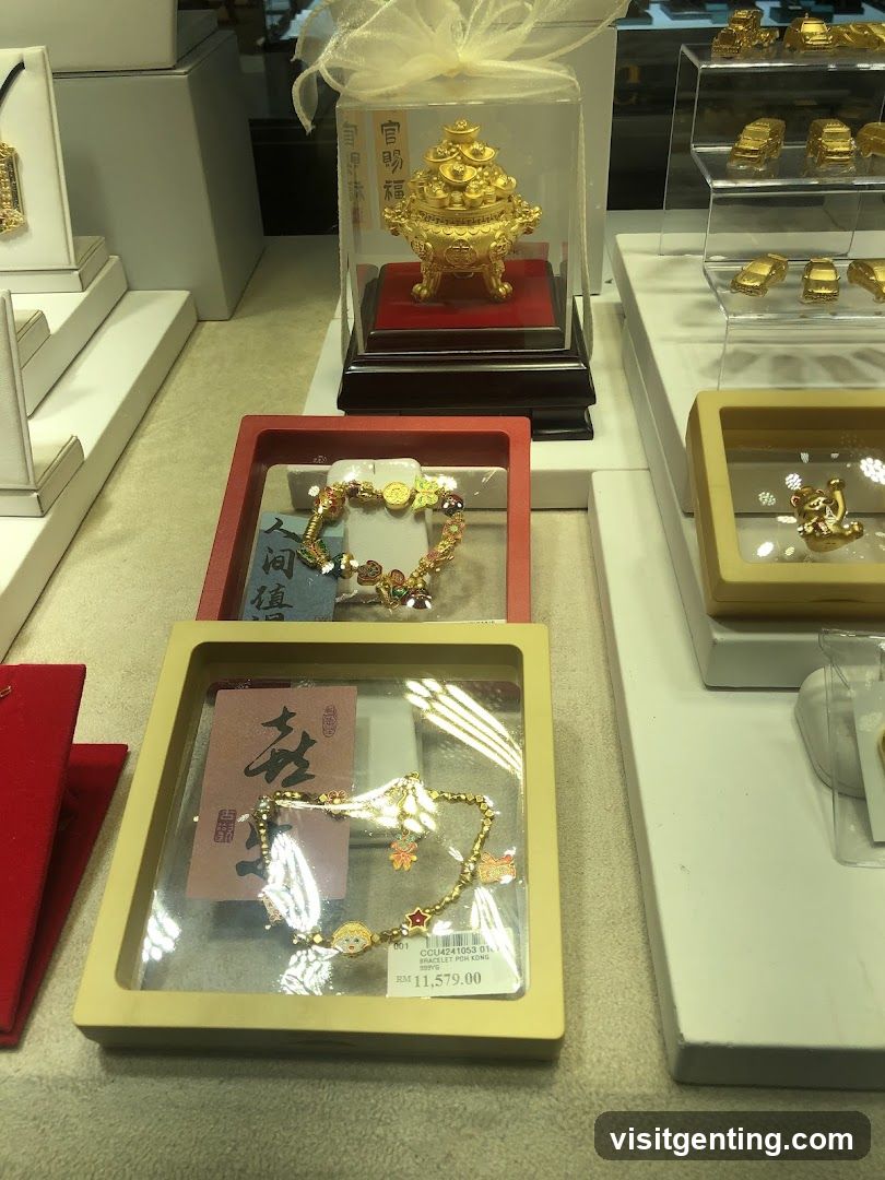 Jewelry Display in Store