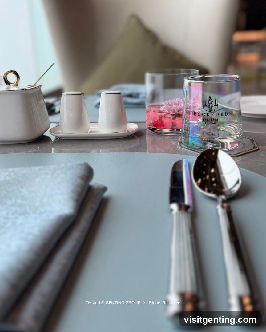Restaurant Table Setting
