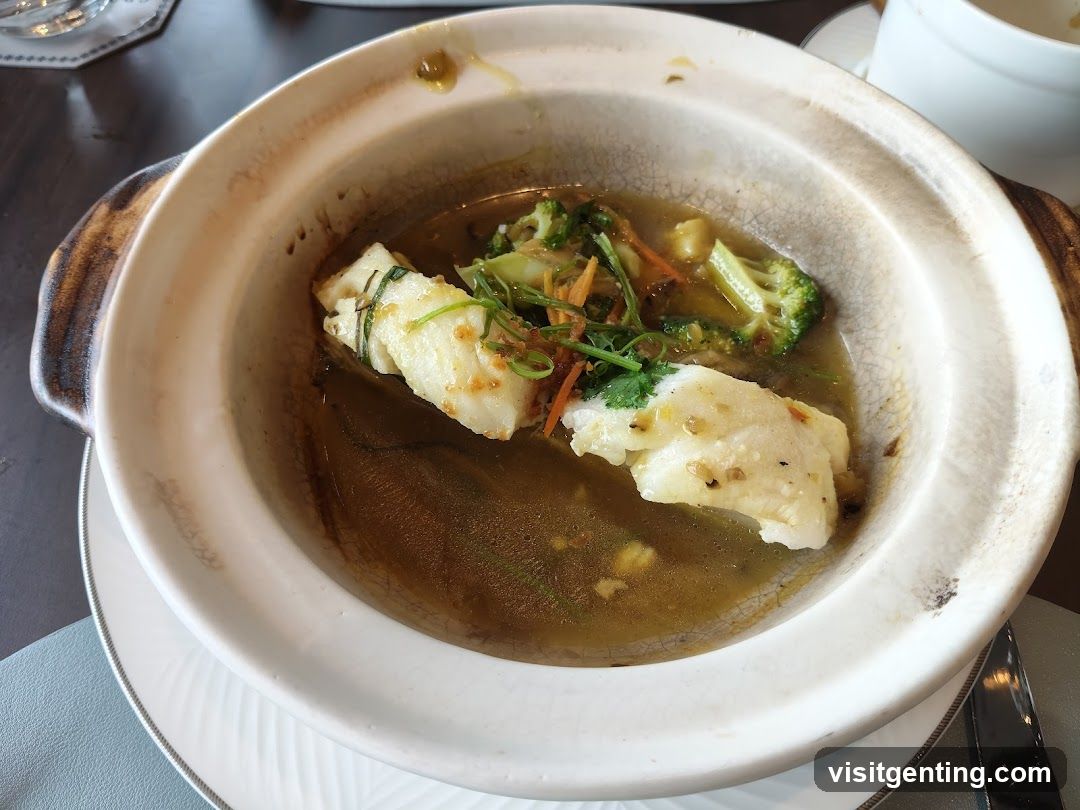 Food Dish in Ceramic Pot