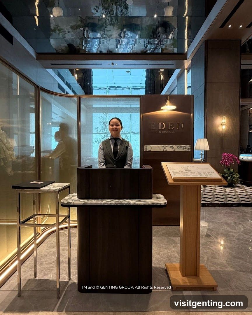 Eden by Genting Group Reception Area