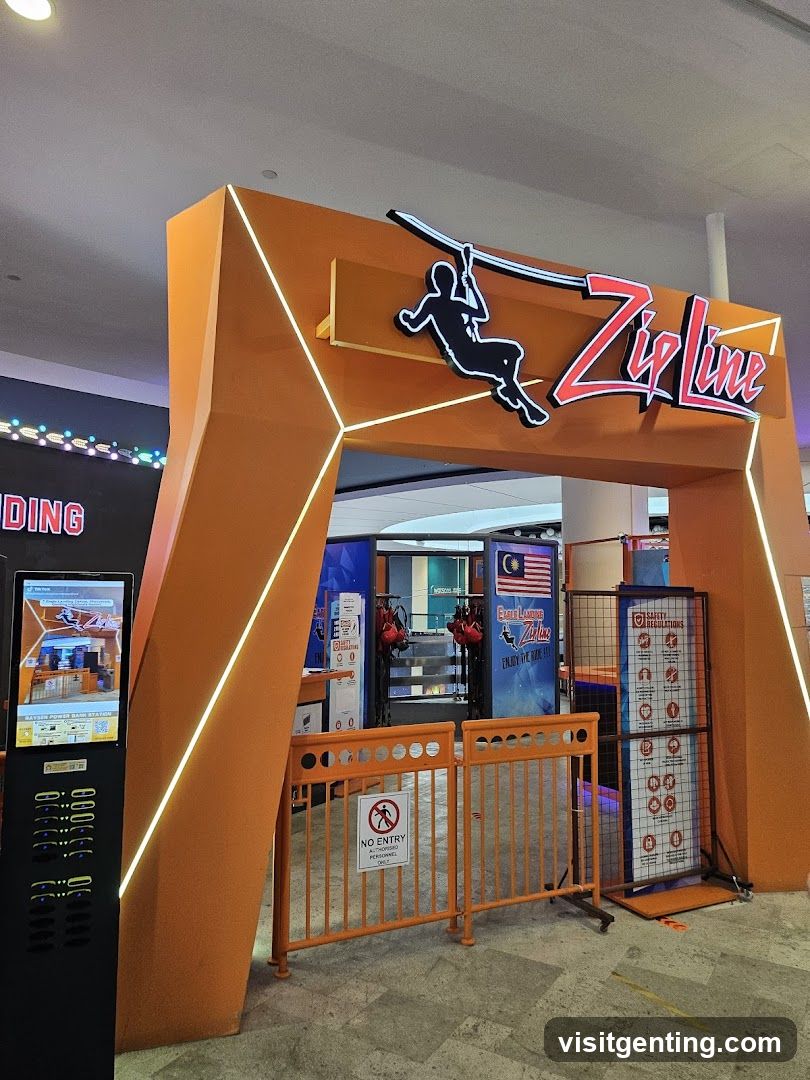 ZipLine Entrance