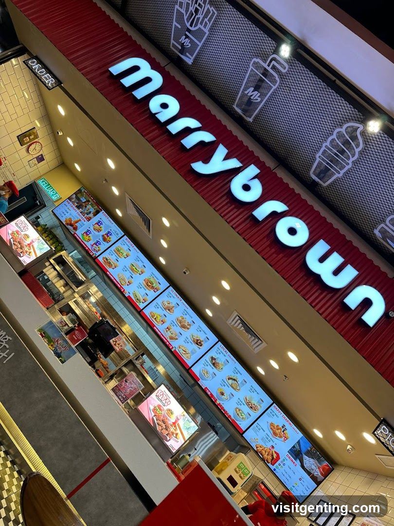 Marrybrown Food Court Stall