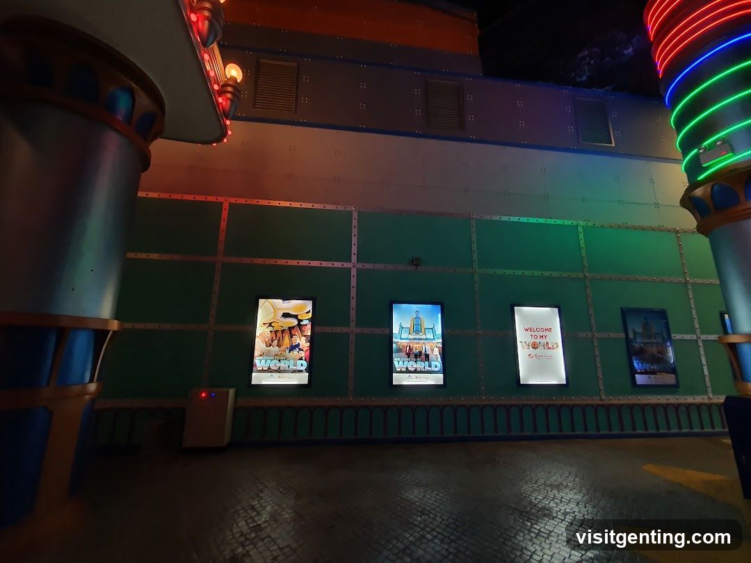Interior promotional display