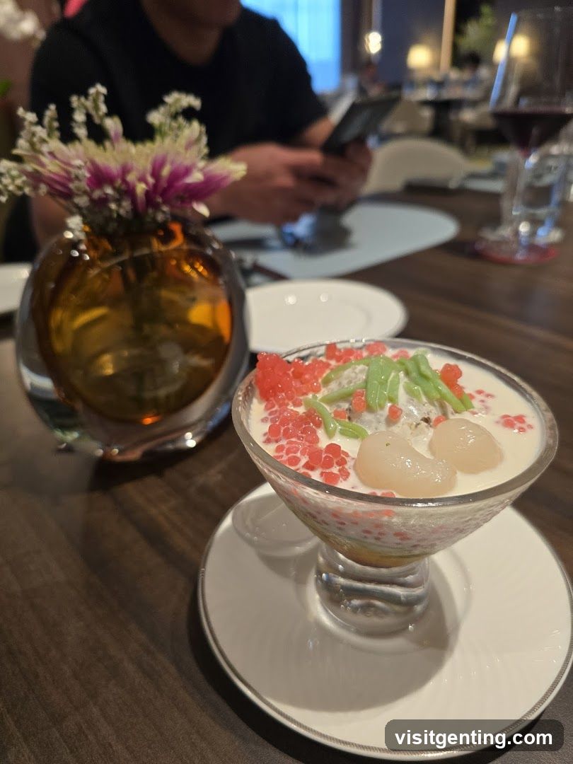 Dessert at Restaurant