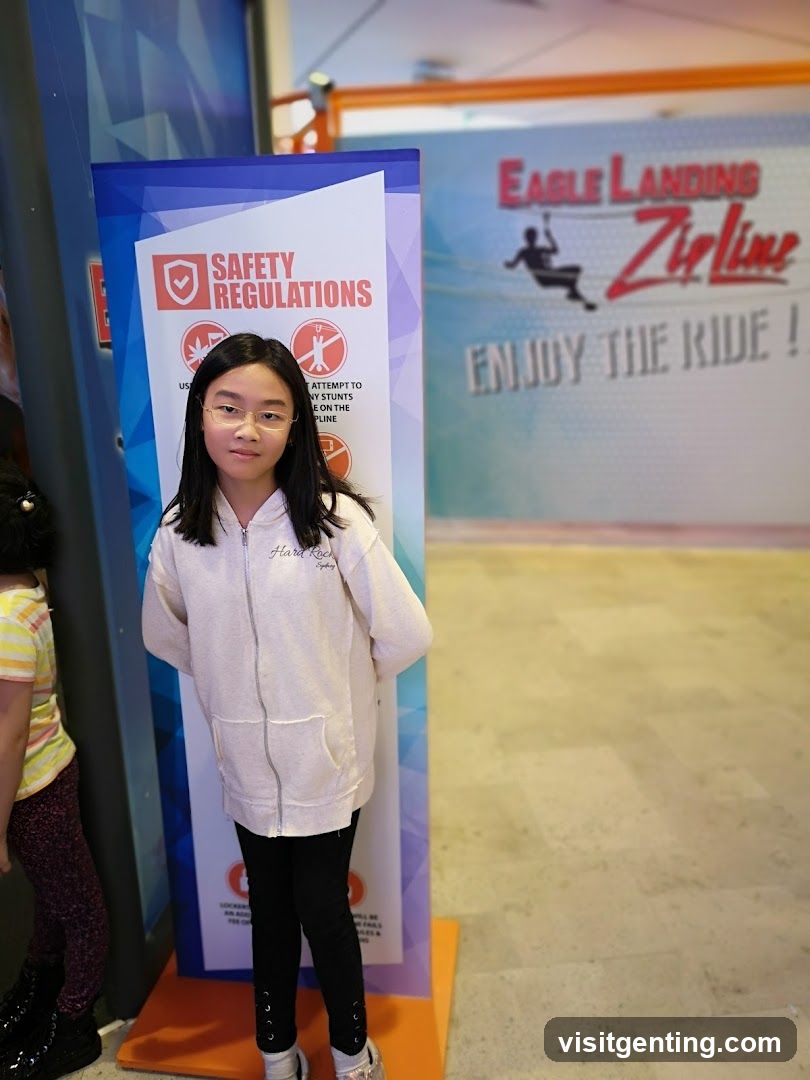 Eagle Landing Zipline Safety Signage