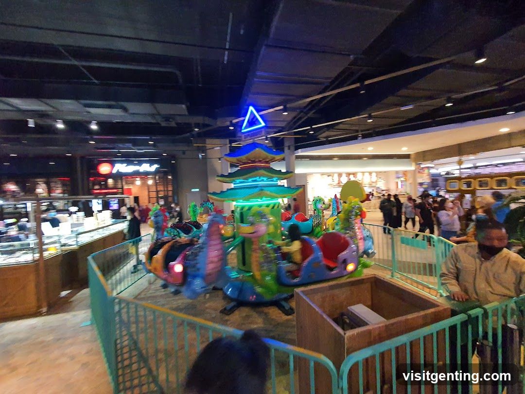 Indoor amusement area