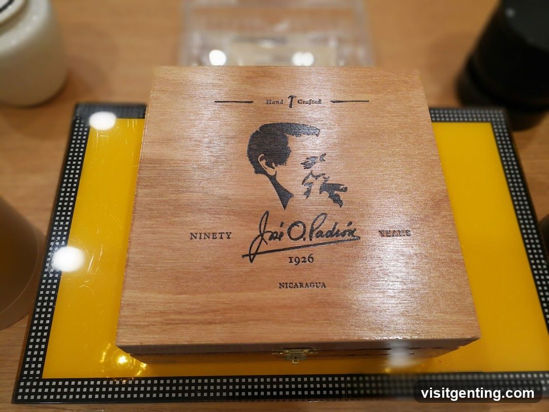 Cigar Box on Display