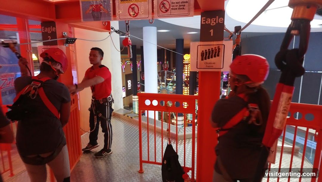Indoor Adventure Park Entrance