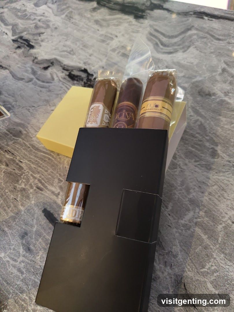 Cigars in packaging