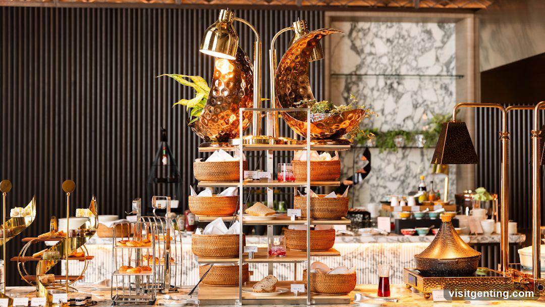 Restaurant Interior Buffet Area