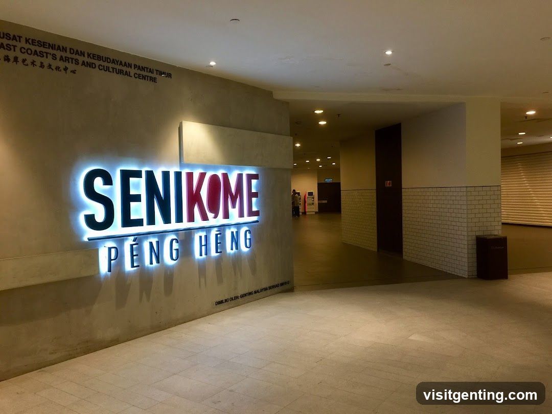 Interior of East Coast's Arts and Cultural Centre