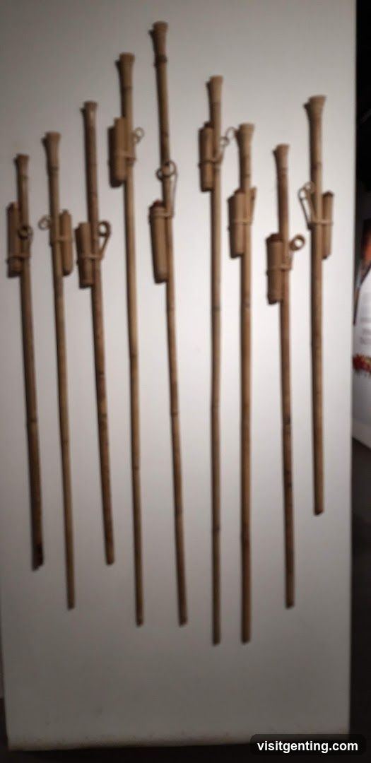 Bamboo Instruments Display