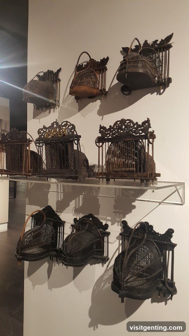 Exhibition Display of Traditional Woven Items