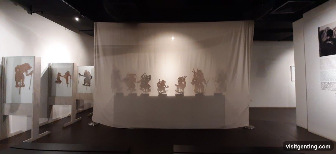 Exhibition Space with Shadow Puppet Displays