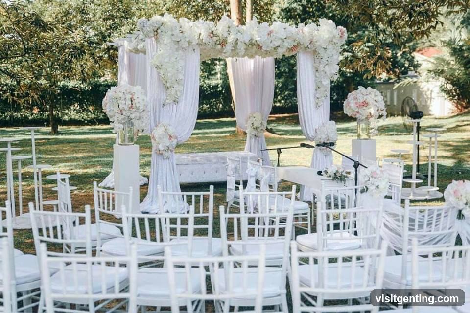 Outdoor Wedding Setup