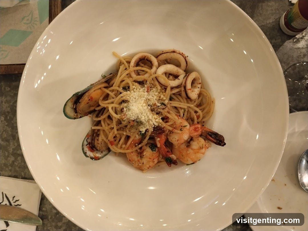Seafood Pasta Dish