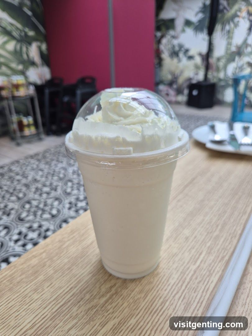 Milkshake on Table