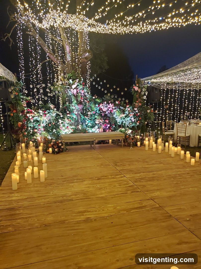 Outdoor Wedding Venue Decoration