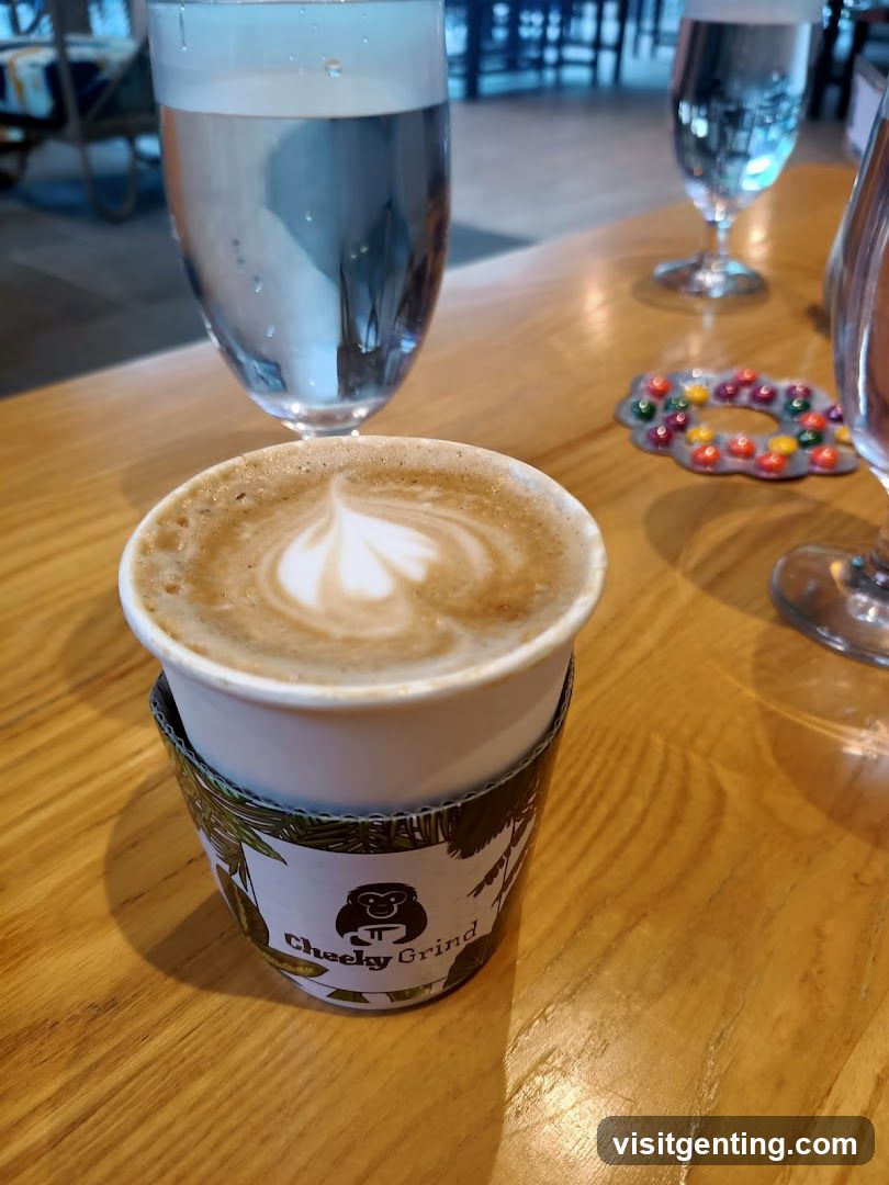 Coffee Cup on Wooden Table
