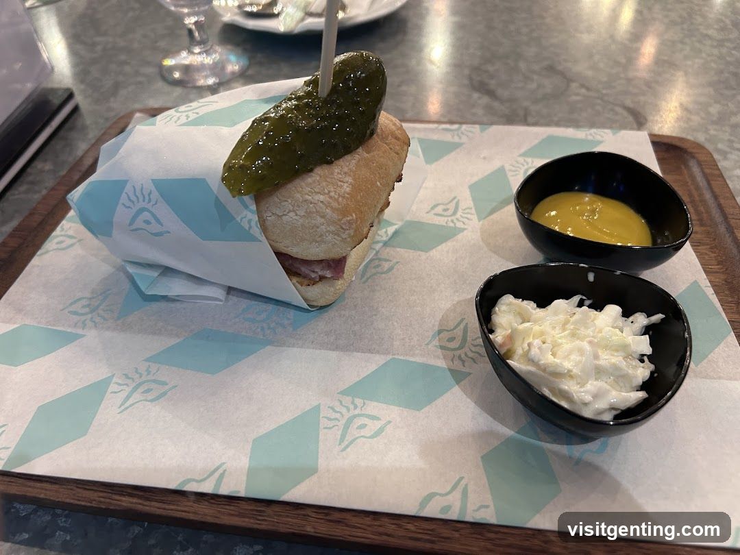 Food Item on Tray